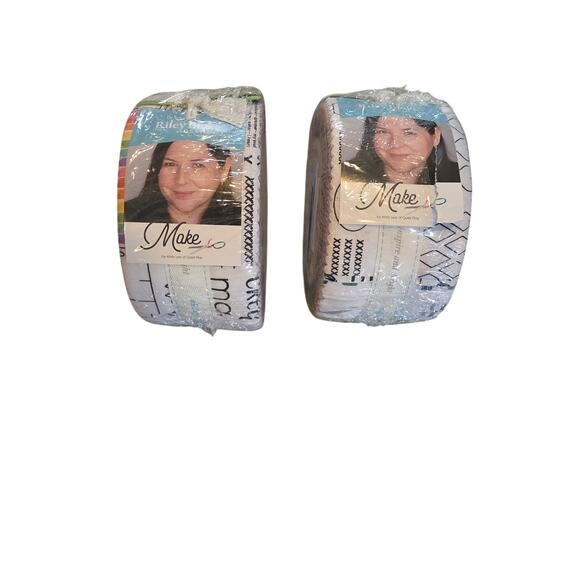 Riley Blake Designs Kristy Lea Make Rolie Polie 40 2.5-inch Jelly Roll Bundle - Picture 1 of 5